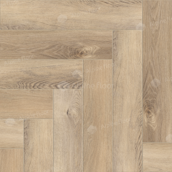 Напольная каменно-полимерная плитка серии ALPINE FLOOR PARQUET LIGHT SPC ламинат Дуб Синистра ЕСО 13-17