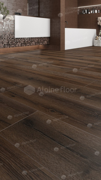 Ламинат коллекции ALPINE FLOOR Aqua Life XL Ламинат Дуб Пауэлл LF104-04