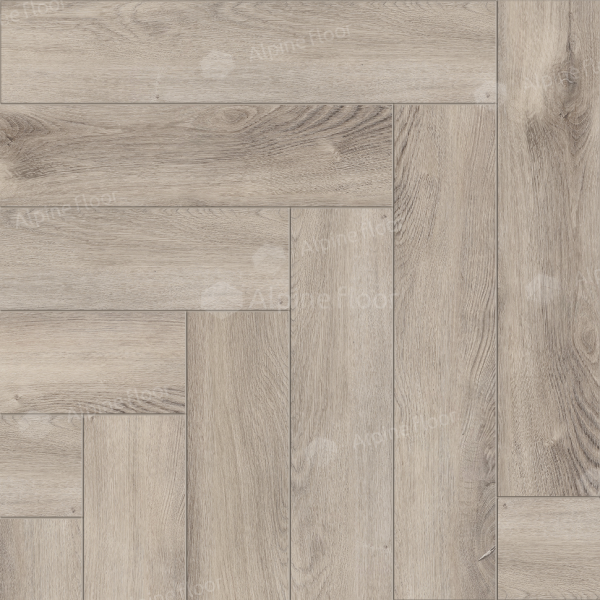 Напольная каменно-полимерная плитка серии ALPINE FLOOR PARQUET LIGHT SPC ламинат Дуб Исида ЕСО 13-15