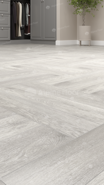 Напольная каменно-полимерная плитка серии ALPINE FLOOR PARQUET LIGHT SPC ламинат Дуб Полис ЕСО 13-21