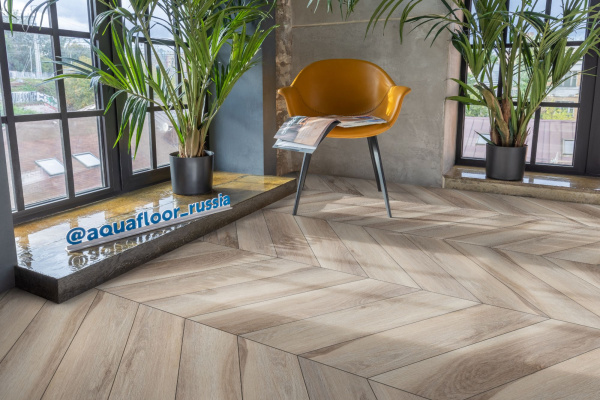 Виниловый ламинат AQUAFLOOR Parquet Chevron Glue AF2551PGCh