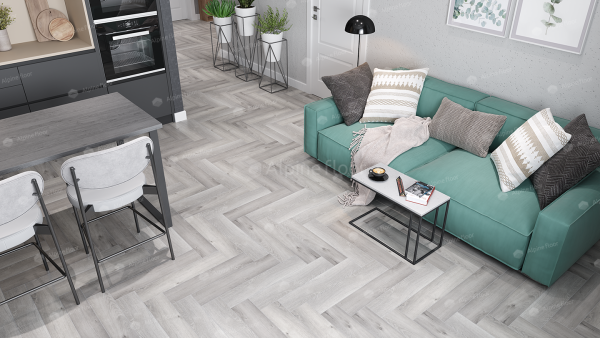 Напольная каменно-полимерная плитка серии ALPINE FLOOR PARQUET LIGHT SPC ламинат Дуб Лейтена ЕСО 13-18