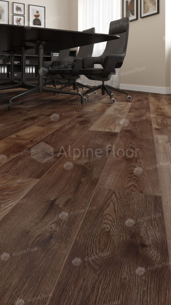 Ламинат ALPINE FLOOR коллекции Aqua Life Ламинат Дуб Сучжоу LF103-11