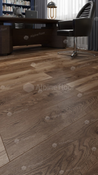 Ламинат ALPINE FLOOR коллекции Aqua Life Ламинат Дуб Анси LF103-10