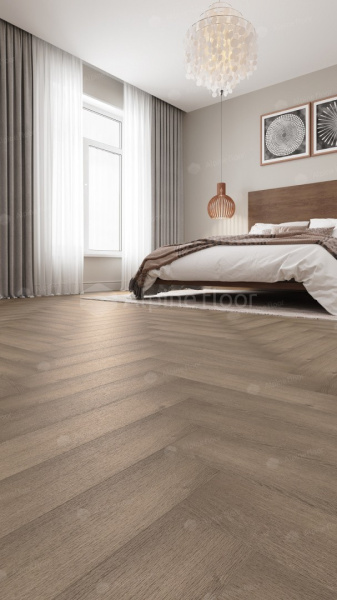 Напольная каменно-полимерная плитка серии ALPINE FLOOR PARQUET LIGHT SPC ламинат ДУБ НАСЫЩЕННЫЙ ЕСО 13-7