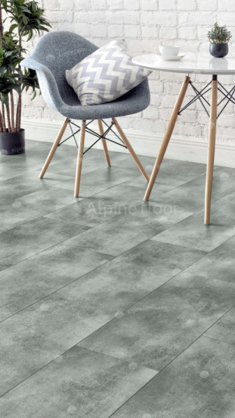 Кварц-виниловая напольная плитка серии ALPINE FLOOR LIGHT STONE Бристоль ECO-15-10