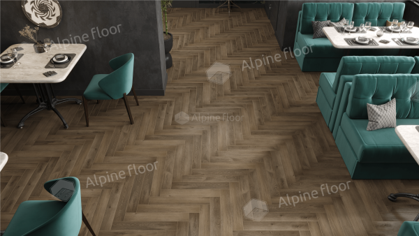 Ламинат ALPINE FLOOR коллекции Herringbone 8 Ламинат Дуб Анжу LF102-11