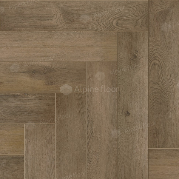 Напольная каменно-полимерная плитка серии ALPINE FLOOR PARQUET LIGHT SPC ламинат ДУБ НАСЫЩЕННЫЙ ЕСО 13-7