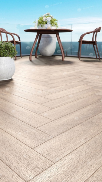 Напольная каменно-полимерная плитка серии ALPINE FLOOR PARQUET LIGHT SPC ламинат МАКАДАМИЯ ЕСО 13-10