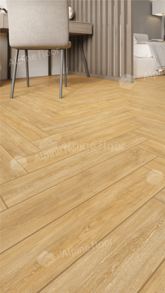 Ламинат ALPINE FLOOR коллекции Herringbone 8 Ламинат Дуб Тулуза LF102-4