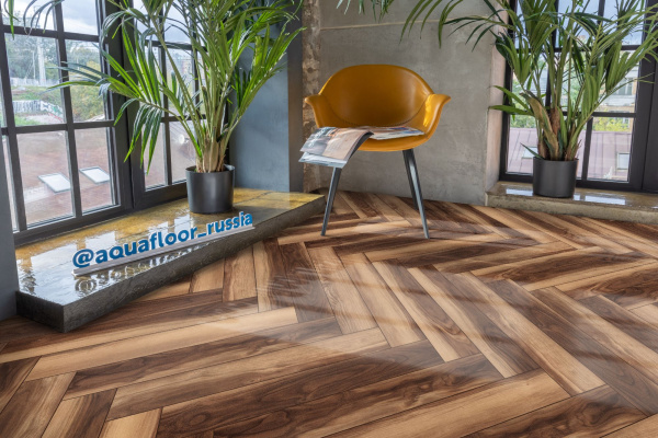 Виниловый ламинат AQUAFLOOR Коллекция Parquet Click Дизайн AF6021PQN (720*120*7 мм)