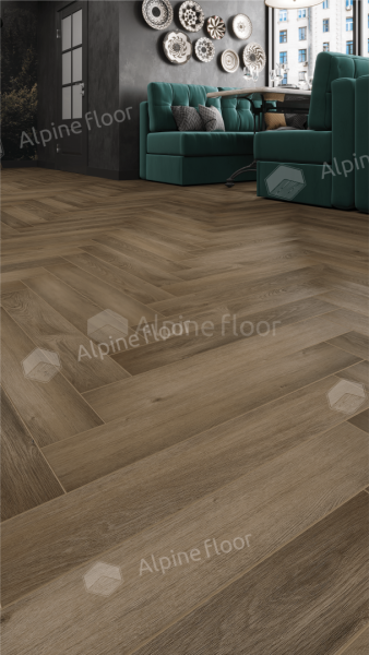 Ламинат ALPINE FLOOR коллекции Herringbone 8 Ламинат Дуб Анжу LF102-11