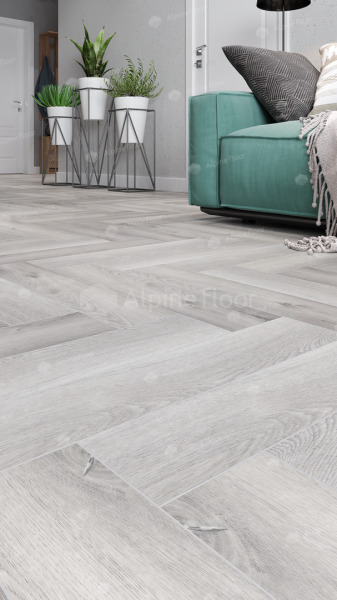 Напольная каменно-полимерная плитка серии ALPINE FLOOR PARQUET LIGHT SPC ламинат Дуб Лейтена ЕСО 13-18